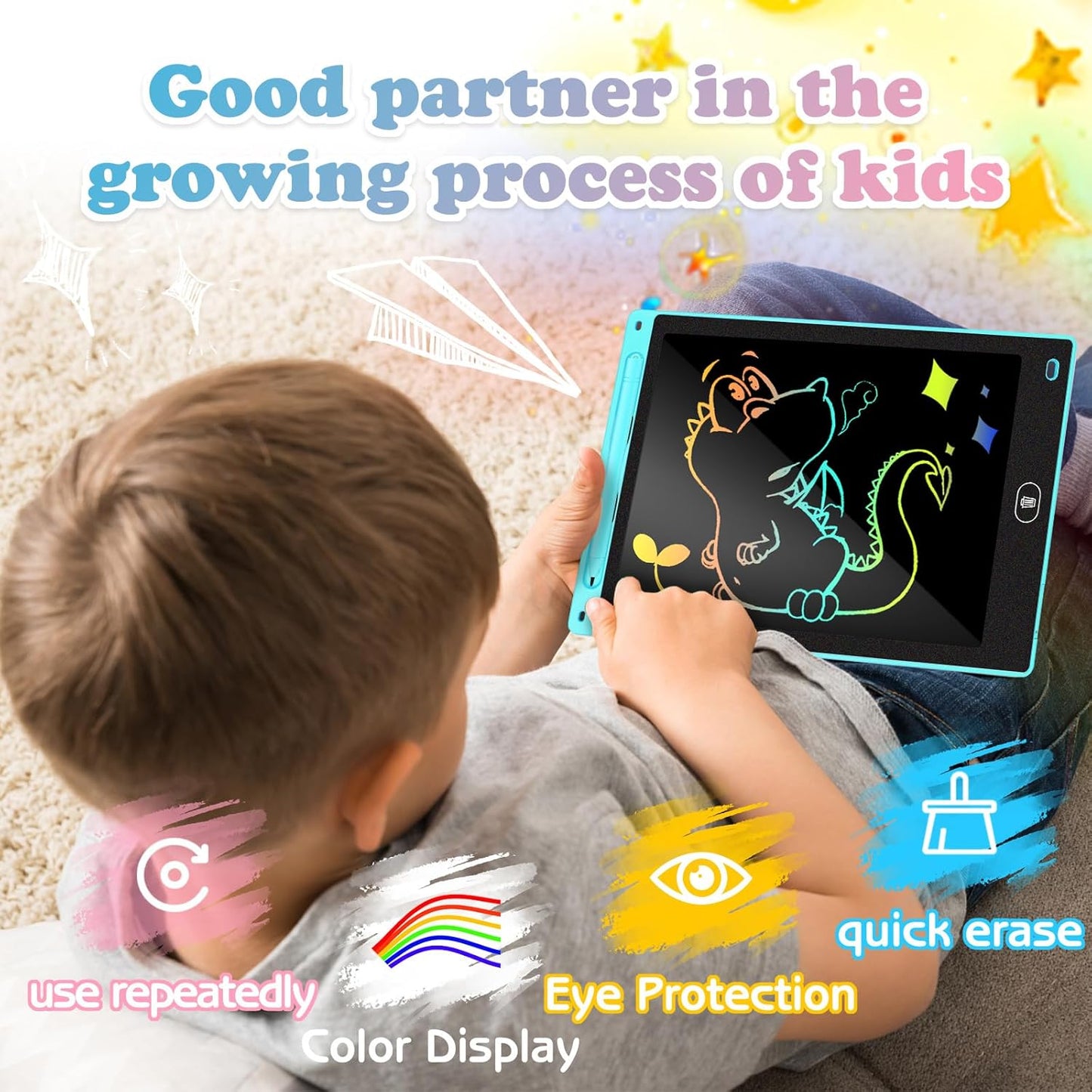 10 Inch LCD Writing Tablet for Kids