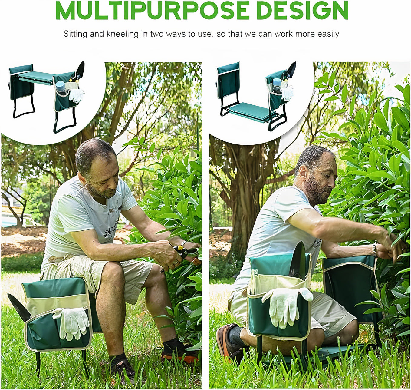 Multi-functional Kneeler & Seat