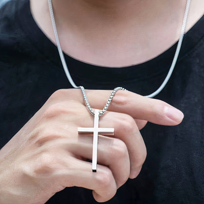 Silver Cross Necklace